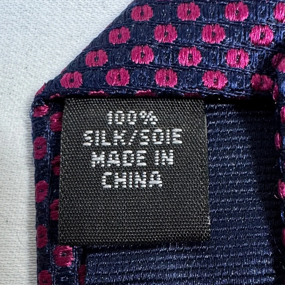 Michael Kors Rich Purple Patterned Tie